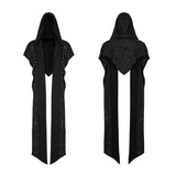 Post-apocalyptic style hooded scarf
