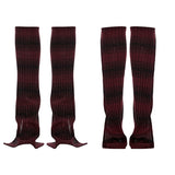 Daily striped leg warmer