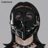 Punk personalized PU facial mask