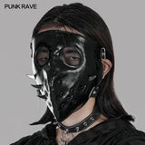 Punk personalized PU facial mask