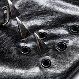 Punk personalized PU facial mask