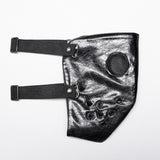 Punk personalized PU facial mask