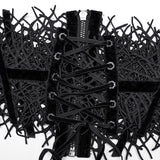 Gothic withered vine shaped corset