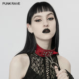 Punk wild python grain choker