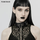 Punk wild python grain choker