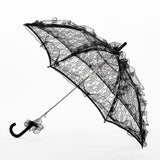 Gothic light lace umbrella