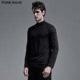 Simple everyday Gothic long sleeve T-shirt