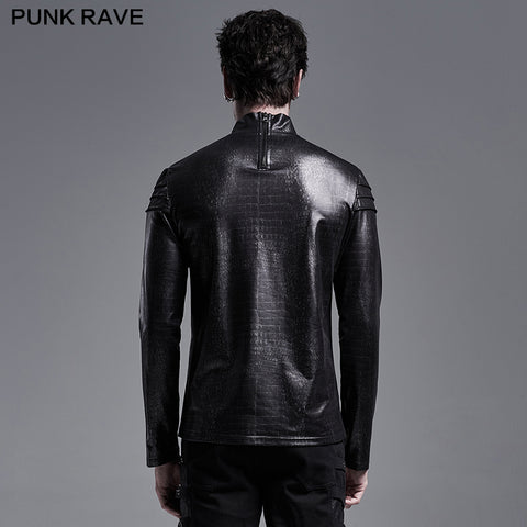 Simple everyday Gothic long sleeve T-shirt