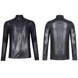 Simple everyday Gothic long sleeve T-shirt