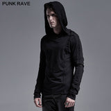 Simple dark long sleeve T-shirt