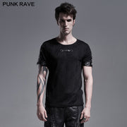Punk short sleeve T-shirt