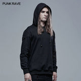 Punk Daily Sun-Moon-Star snake embroidered sweater