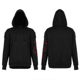 Punk Daily Sun-Moon-Star snake embroidered sweater