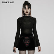 Daily Gothic stripe T-shirt
