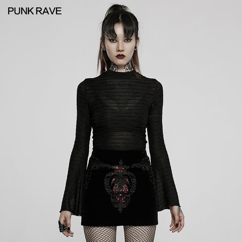 Daily Gothic stripe T-shirt