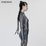 The Post-apocalyptic Techwear Tight Mesh T-shirt