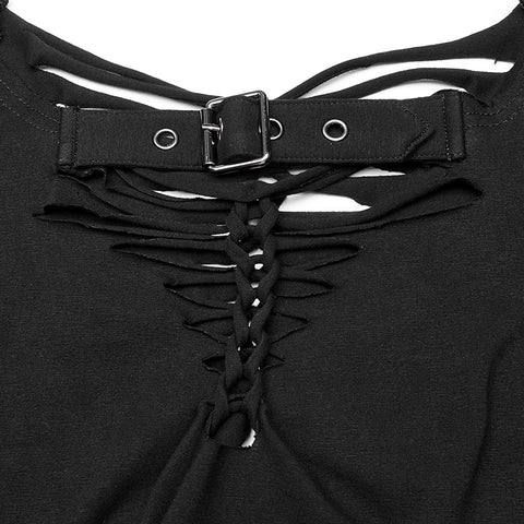 Punk woven T-shirt