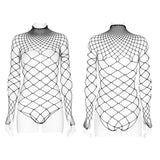 Punk one-piece mesh T-shirt