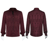 Gothic jacquard shirt