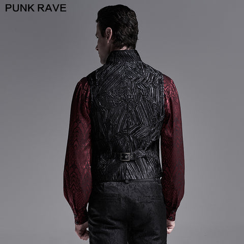 Gothic Gorgeous Jacquard Short vest