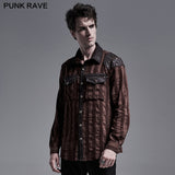 Steampunk striped shirt