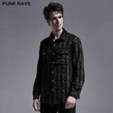 Steampunk striped shirt
