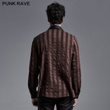 Steampunk striped shirt