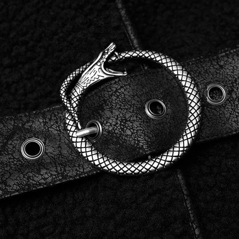 Goth Daily Wear Fleece Hooded Coat