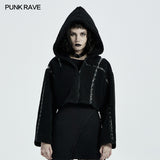 Punk Leopard Short Coat
