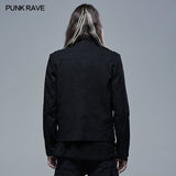 Punk Daily Wear Short Sleeve Jacket