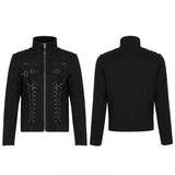 Punk Daily Wear Short Sleeve Jacket