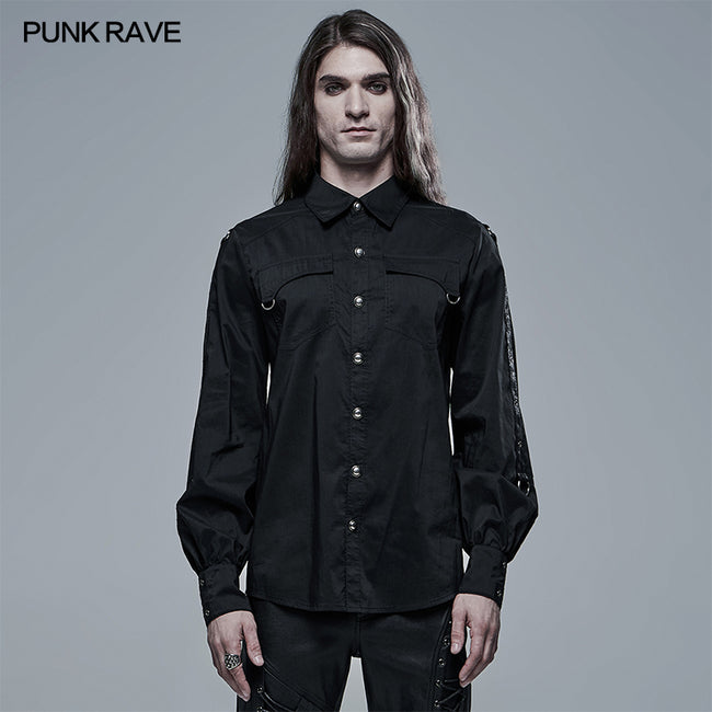 Punk Daily Wear Long Sleeve Shirt