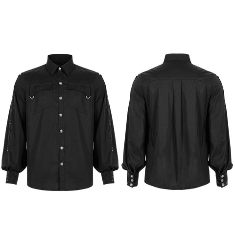 Punk Daily Wear Long Sleeve Shirt