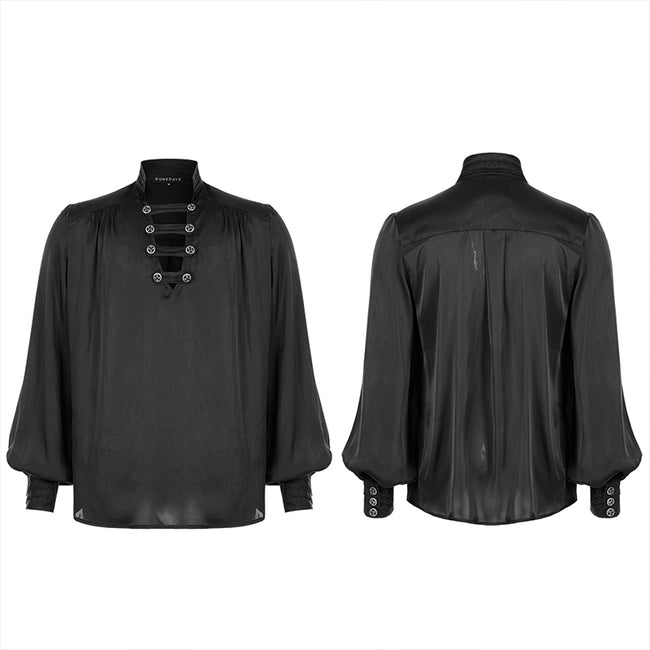 Gothic Daily Wear Long Sleeve Shirt