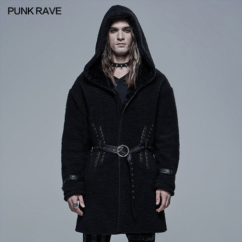 Goth Thick Coral Velvet Jacket