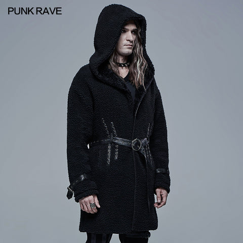 Goth Thick Coral Velvet Jacket