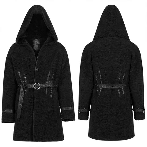 Goth Thick Coral Velvet Jacket