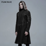 Punk Cool Segmentation Medium Long Jacket