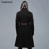 Punk Cool Segmentation Medium Long Jacket