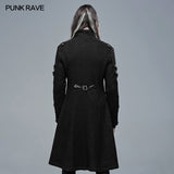 Punk Cool Segmentation Medium Long Jacket