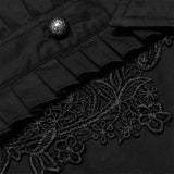 Goth Applique Long Sleeve Shirt