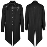 Goth medium length dovetail shirt