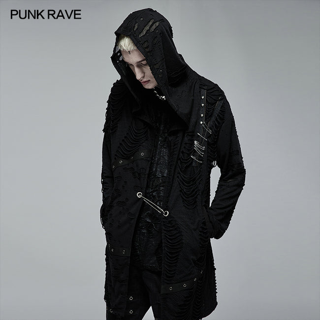 Gothic decadent knitted coat