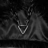 Punk daily faux wool coat