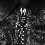 Punk personalized hollow out coat