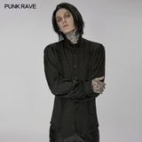 Gothic Dragon scale jacquard shirt