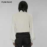 Gothic Dragon scale jacquard shirt