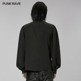 Gothic Dragon scale jacquard shirt