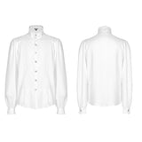 Gothic Dragon scale jacquard shirt
