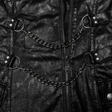 Punk decadent stripe coat